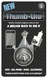 Thumb Lite LED Travel Flashlight, Four Pack