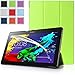 Lenovo Tab 2 A10 & Lenovo Tab 3 10 Case - HOTCOOL Ultra Slim Lightweight Stand Cover Case For Lenovo Tab 2 A10-70 & Lenovo Tab 3 10 Business Tablet(With Auto Wake/Sleep Feature), Green