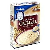 Gerber Oatmeal Cereal, 16-Ounce Unit (Pack of 6)