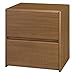 Bush Furniture Lateral File, Dakota Oak