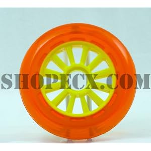 YAK Scooter Wheel Orange-Yellow by 