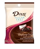 Dove Dark Chocolate Sugar Free Raspberry Creme, 3.4-Ounce Packages (Pack of 6)