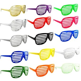 NEW LOT OF 6 KANYE STRONGER SHUTTER SHADES HIP HOP SUNGLASSES