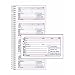 Adams Phone Message Book, 5.25 x 11 Inch, Spiral Bound, 2-Part, Carbonless, 600 Sets, White and Canary (SC1164D)