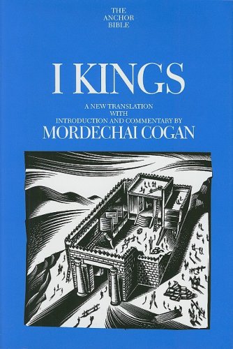 Mordechai Cogan: I Kings (Anchor Yale Bible)