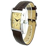 EMPORIO ARMANI エンポリオアルマーニ スモールセコンド レザーベルト レディースウォッチ コパー AR0155