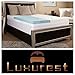 Memory Foam Mattress Topper | Free Cover Included | 3 Inch | Infused With Gel | This #1 Best Selling Luxury Topper is on Sale Now | Made in the USA | Sold Exclusively by LuxurestLLC! (Queen)