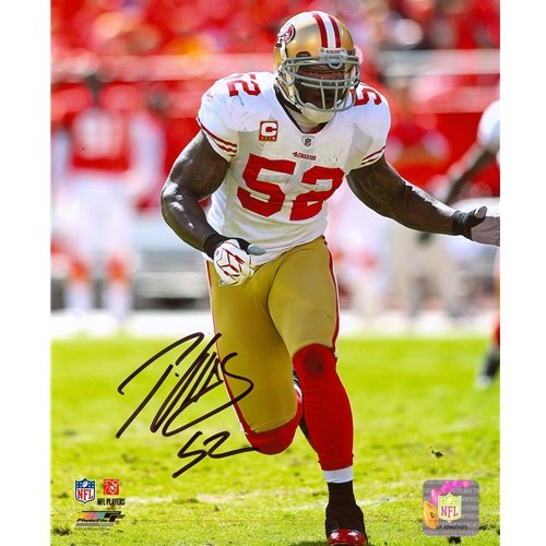 Patrick Willis Autographed San Francisco 49ers 8x10 Photo