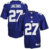 Brandon Jacobs New York Giants Blue NFL Replica Jersey