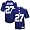 Reebok NFL Equipment New York Giants #27 Brandon Jacobs Royal Blue Replica Football Jersey