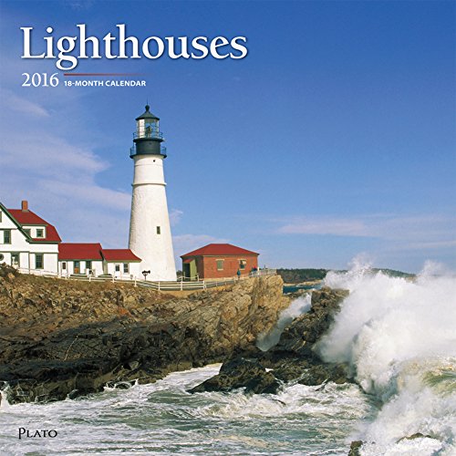 Lighthouses - 2016 Calendar 12 x 12in