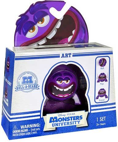 Disney Pixar Monsters University - Roll-a-scare Monsters - Art