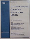 SAT I Reasoning Test (Form Code JY - May 2000)