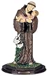 Bareggio Collection - Statue - Saint Anthony - Poly Resin Statues on Dark Base - 8in.
