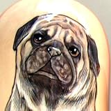 Russian Nesting Doll Dog Pug Viszla Cavalier King Charles Spaniel Doberman pinscher Chihuahua 5 Pc / 7in #dg20