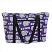 K-State Logo Tote Bag Deluxe Kansas State University with COTTON FABRIC Surface and WATERPROOF LININ