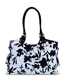 Kaiser Diaper Bag Betty (Black/ White Flowers)