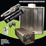 600w Hps/mh High Pressure Sodium Metal Halide Electronic Digital Air Cool Grow Lights System (120v/240v)