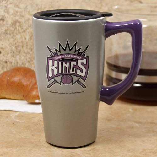 NBA Sacramento Kings 16oz. Ceramic Travel Tumbler w/Lid