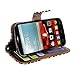 Alcatel One Touch - Cellularvilla Pu Leather Wallet Card Flip Open Pocket Case Cover Pouch For Alcatel One Touch Fierce 2 7040T (Brown Leopard)
