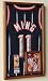 small NBA Basketballl Jersey Display Case Cabinet Frame w/ UV Protection
