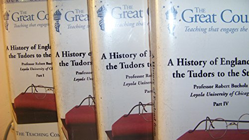 a history of england from the tudors to the stuarts parts i ii iii and iv 24 cassettes with guidebooks the