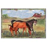 Horse Ranch Treasure Music Box
