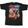 WWE World Wrestling Entertainment RAW Smackdown Adult Black T-shirt Tee