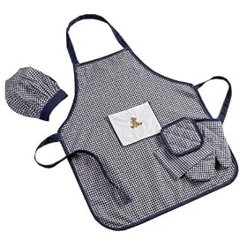 Click here to buy Children's professional quality Cooking Gift Set, Complete Set for the Little Kitchen Chef.