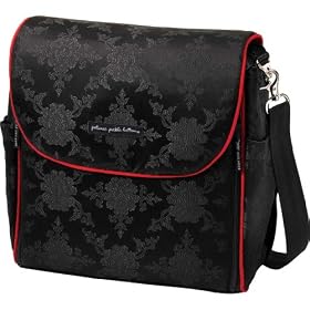 Petunia Pickle Bottom Black Orchid Boxy Backpack