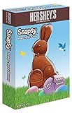 Hershey's Easter Solid Milk Chocolate Bunny, Snapsy, 2-Ounce Packages (Pack of 6)