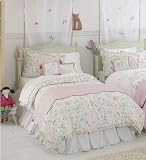 Princess Floral Reversible Twin Duvet Cover