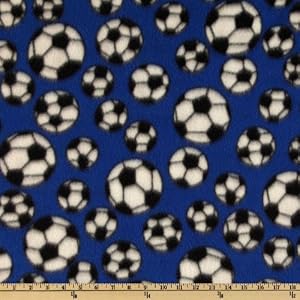 60-Wide-Sports-Fleece-Soccer-Balls-Royal-Fabric-By-The-Yard