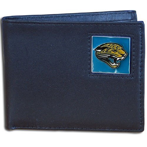 NFL Jacksonville Jaguars Leather Bi-fold Wallet