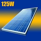 Asunpower 125 Watt 17 Volt Solar Panel UL Listed