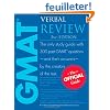 GMAT Verbal Review: The Official Guide