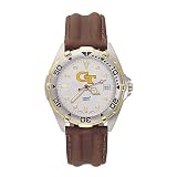 Georgia Tech Yellow Jackets GT All Star Watch with Leather Band - Men's