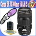 Canon EF 70-300mm f/4-5.6 IS USM Lens for Canon EOS SLR Cameras + 58mm 3 Piece Professional Filter Kit + Lens & Camera Cleaning Kit!!
