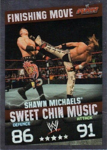 Slam Attax Evolution Finishing Move Sweet Chin Music by Slam Attax Evolution