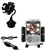 Blackberry 8300 Curve Auto Cup Holder with Car Charger - Uses Gomadic TipExchange