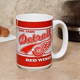 Detroit Red Wings NHL Coffee Mug - Jersey Style