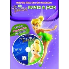 Tinkerbell 1 Buch und DVD
