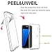 S7 Case, MagicSky [Crystal Clear] [Air Hybrid] Shock-Absorbing Anti-Scratch Ultra Slim Bumper Case with Clear Back Panel Cover for Samsung Galaxy S7 (Clear)