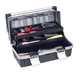 Werkzeugkoffer McPlus Alu 18 anthrazit/schwarz mit Cantilever