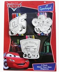 Disney Pixar CARS magnet set - draw and create your own Cars magnets