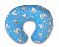 Boppy Cotton Slipcover, Blue Boats