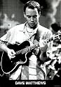 Dave Matthews Band (Dave, Black & White) Music Poster Print - 24" X 36"