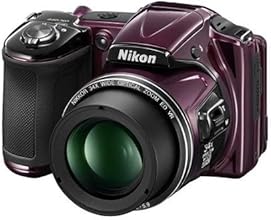 Nikon COOLPIX L830 16 MP CMOS Digital Camera with 34x Zoom NIKKOR Lens and Full 1080p HD Video (Plum) (Certified Refurbished)