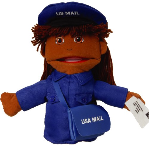 512l2HGZzML Pretend Play Puppetry Post Office Mail Carrier Hand Puppet