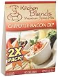 Kitchen Blends Chipotle Bacon Dip Mix, 2-Count Packages (Pack of 3)